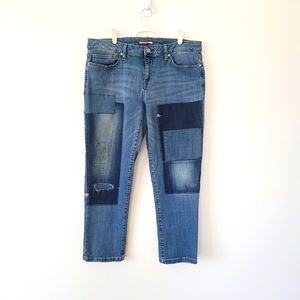 Tommy Hilfiger Patchwork Boyfriend Jeans